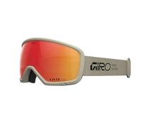 Giro Ringo Lunettes de ski et snowboard taille unique | Vivid ZEISS Vivid Zeiss, vision EXV, anti-buée, compatible OTG, compatible avec le casque | Couleur : stacked stone - Verres : vivid ember