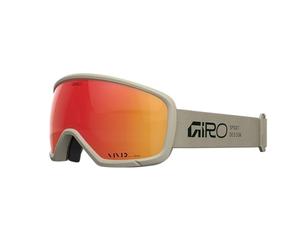 Giro Ringo Lunettes de ski et snowboard taille unique | Vivid ZEISS Vivid Zeiss, vision EXV, anti-buée, compatible OTG, compatible avec le casque | Couleur : stacked stone - Verres : vivid ember