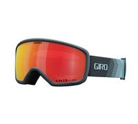 Giro Ringo Ski Goggles - Snowboard Goggles for Men Women and Youth - Dark Shark Streaker Strap avec des lentilles vives