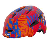 Giro Scamp II Casque de v lo pour jeunes - Animal rouge mat - Taille S (49-53 cm)