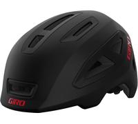 Giro Scamp II Casques Jeunesse Unisexe, Matte Black/Red, S