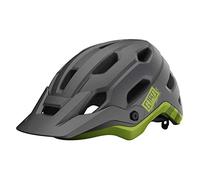 Giro Source Casques de Cyclisme Unisexe, Noir Mat métallisé/Vert ano, L