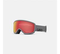 Giro Stomp Lunettes de neige pour enfant - Wordmark gris - Verres ambre/écarlate - Taille unique