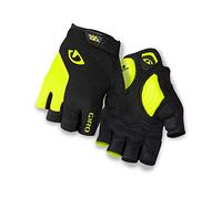 GIRO Strade Dure Sgel Gant Hi Yel Hommes, Noir/Jaune Fluo, S