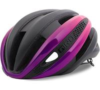 Giro SYNTHE MIPS Casque de vélo, Noir Mat/Rose Vif, Taille M