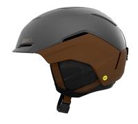 Giro Tenet MIPS Casque de ski et snowboard Taille L - Construction hybride, protection MIPS, contrôle du thermostat, en forme 2 Fit, casque tout-terrain - Coal métallique mat (gris/marron, multicolore