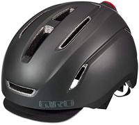 Giro Unisexe - Adulte Caden MIPS Casque de vélo Urban LED Noir Mat S - 51-55 cm