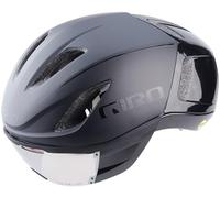 Giro Vanquish Casque de Cyclisme Unisexe, Noir Mat/Noir Brillant, Small (51-55 cm)