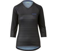 Giro Womens Roust Three Quarter Mtb Jersey Lignes noires 8 (XS) Female