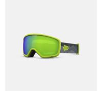Giro Youth Stomp Lunettes de ski/neige - Ano Lime Linticular - Verres vert Loden