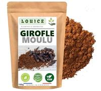Girofle Moulu 100g - Saveur Intense et Parfumée - Idéal pour Pâtisseries, Sauces et Plats Exotiques - Naturellement Sans Gluten - Sachet Refermable - Marque LOUICE