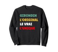 Girondin Homme L'original Le Vrai L'unique Bordeaux Girondin Sweatshirt
