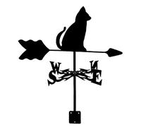 Girouette à Montage sur Le Toit, décoration de scène de, indicateur de Direction du Vent avec Ornement Animal, Outil de Mesure de girouette, Facile à Utiliser à Installer