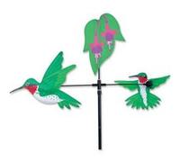 Girouette à planter - Premier Kites -Caroussel colibris - Décoration jardin MULTI-COLOUR G