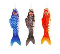 Girouette Wolkenstürmer Koi Fish Noir 90 cm