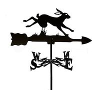 Girouette, animaux, girouette, bateau à voile, lapin, verre à vin rouge, fermier et cheval, silhouette de chat et d'oiseau, girouette, indicateur de direction du vent, outil de mesure professionnel