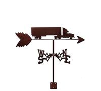 Girouette Art Decor Girouette en Acier Inoxydable Outils de Mesure Indicateur de Direction de girouette pour Les décorations de Gazebo de de Cour de Ferme extérieure