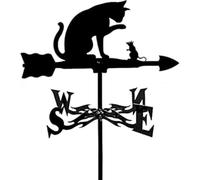 Girouette avec Flèches, Planeurs, Ornement, Piquet De Jardin, Indicateur De Direction du Vent, Outil De Mesure Professionnel, Jardin, Cour, Utilisation Facile., Cats and Mice