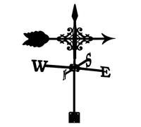 Girouette avec flèches planeurs ornementales, girouette de jardin, indicateur de direction du vent, outil de mesure professionnel, facile à utiliser
