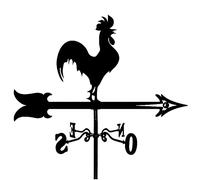 Girouette avec Ornement Animal, indicateur de Direction en métal pour décoration de, Montage sur Toit, Vache, écureuil, Baleine, Poulet, Aigle, girouette pour Utilisation en extérieur, Outil de