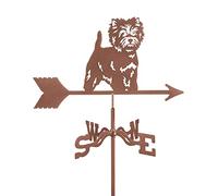 Girouette avec ornement créatif, indicateur de direction du vent, outil de mesure professionnel, facile à utiliser