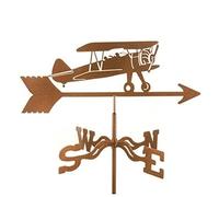 Girouette avec ornement créatif, indicateur de direction du vent, outil de mesure professionnel pour jardin, cour, utilisation facile