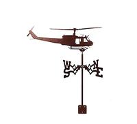Girouette avion, cochon, voilier silhouette, girouette, indicateur de direction du vent, en acier inoxydable, outil de mesure avec support de montage