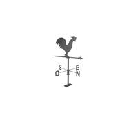 Louis Moulin – Girouette Coq – 45x74 cm – Anthracite – Made in France