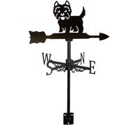Girouette Coq Girouette Girouette en Métal pour Jardin Toit Jardin Signe De Direction Kit D’indicateurs De Direction De Vent en Fer Forgé Décoration De Ferme Extérieure Jardin P, E