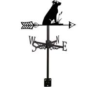 Girouette Coq Girouette Girouette en Métal pour Jardin Toit Jardin Signe De Direction Kit D’indicateurs De Direction De Vent en Fer Forgé Décoration De Ferme Extérieure Jardin P, C