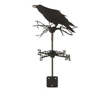 Girouette corbeau,girouette en fer,girouette de jardin,girouette corbeau,girouette en métal,girouette d'extérieur