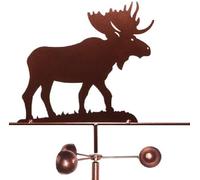 Girouette décorative créative en fer forgé pour extérieur, cour, jardin, décoration de cour, indicateur de direction de la ferme, scène rétro professionnelle