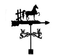 Girouette décorative extérieure en métal représentant Un Faisan et du bétail, indicateur de Direction Vent, Outils Mesure (clôture, Cheval)