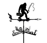 Girouette décorative orang-outan, à fixer sur le toit d'un jardin ou d'une