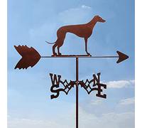 Girouette décorative pour jardin, cour, piquet en acier inoxydable pour ferme, scène durable, indicateur de direction du vent pour extérieur support animal décoration artisanat