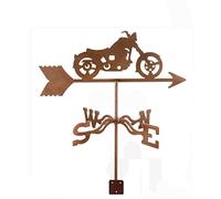 Girouette en Acier Inoxydable, indicateur de Direction, Piquet de, décoration Artistique pour Patio, Cour, Ornement