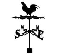 Girouette en métal avec décoration animale, indicateur de direction du vent, girouette, outil de mesure professionnel, outil de mesure extérieur, jardin, cour, toit