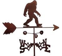 Girouette en métal, design animal en acier inoxydable, kit d'indicateur de direction du vent extérieur