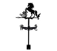 Girouette en métal exquise girouette en métal créatif en forme de robinet indicateur de direction du vent en acier inoxydable Girouette B