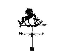 Girouette en métal, indicateur de Direction du Vent, girouettes, Silhouette d'aigle et de voilier, pour décoration de Jardin, abri de Jardin, pelouse