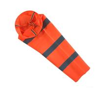 Girouette en Tissu 60cm pour Mesure Vent(Orange) | Tissu polyester léger, s'agite avec brise légère, mesure direction vent, pour idéal extérieur ferme