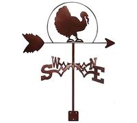 girouette, Indicateur de Direction du Vent Durable, for décoration Jardin, Patio, girouette créative, Outil Mesure for la Maison(Chicken)