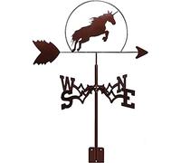 girouette, Indicateur de Direction du Vent Durable, for décoration Jardin, Patio, girouette créative, Outil Mesure for la Maison(D)
