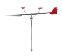 Girouette marine en acier inoxydable pour bateau ou yacht - Indicateur de direction du vent - Convient pour la voile de yacht