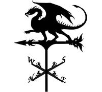 Girouette pour Chien, girouette rétro, scène de Ferme, Patio, Cour, décoration, Outils de Mesure Professionnels, Dragon