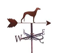 Girouette pour toit de lévrier - Girouette en fer - Pour jardin, extérieur, jardin, extérieur