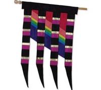 Girouette - Premier Kite - Drapeau astral design- Décoration jardin MULTI-COLOUR G