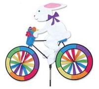 Girouette - Premier kite - Lapin en vélo