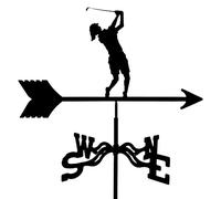 Girouette rétro avec indicateur de direction du vent, outils de mesure du vent avec ornement animal pour jardin, terrasse, cour