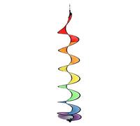 Girouette Spirale, Girouette De Camping, Wind Twister Suspendu, Girouette Colorée à Suspendre, Jardin Décoration Jouet Spirale, Spinner De Camping De Vent Arcenciel, Moulin à Vent en Spirale Coloré